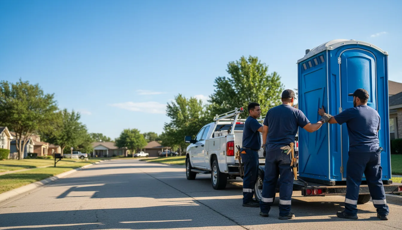Portable Toilet Rental in Wolf Lake, IL near me
